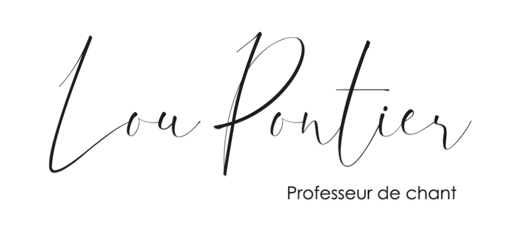 Lou Pontier Professeur de chant